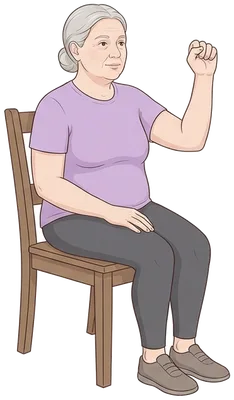 Finger tendon glides, end position
