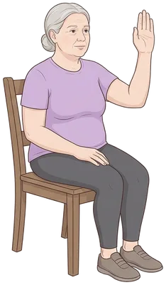 Finger tendon glides, start position