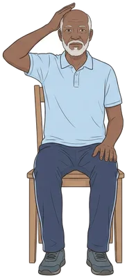 Neck press to the side, hold position